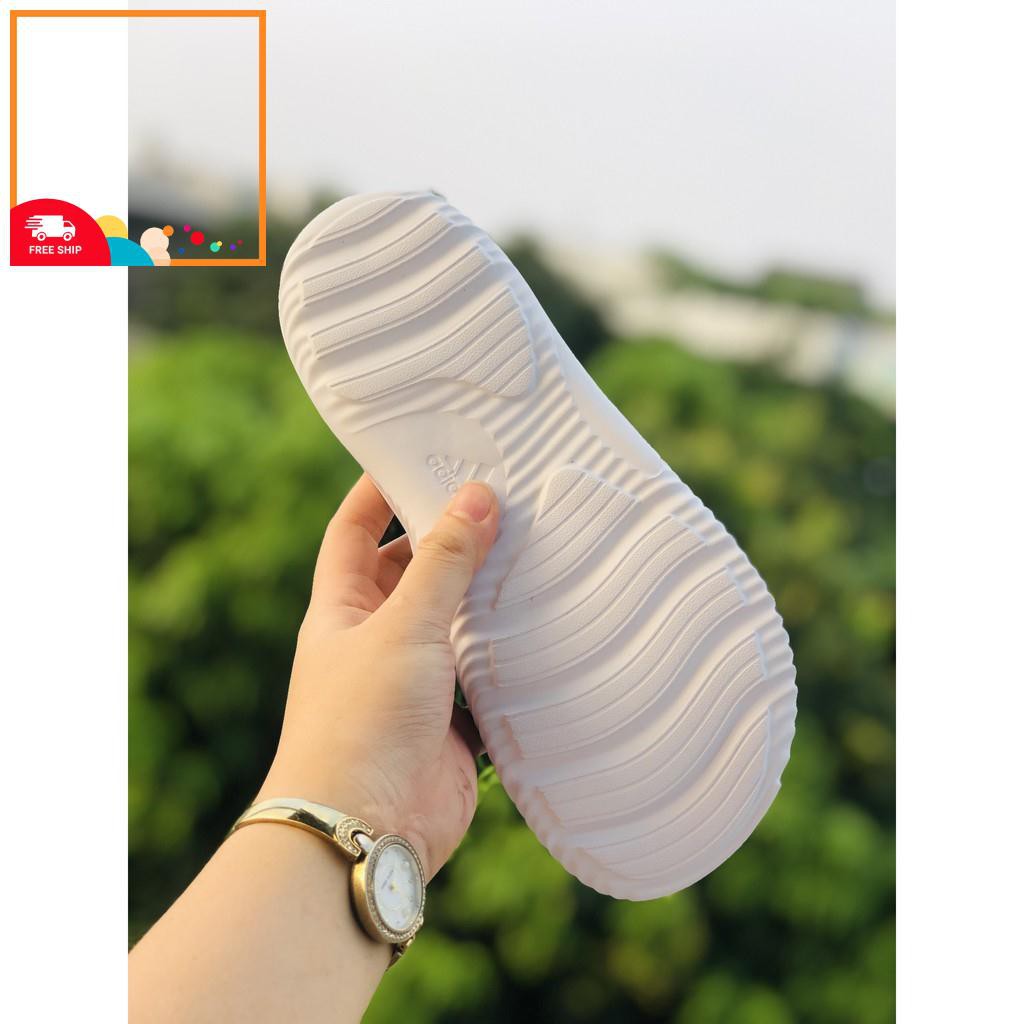 Dép Alphabounce FREESHIP +hộp quai ngang nam 3 sọc chất xịn 1-1 đủ màu
