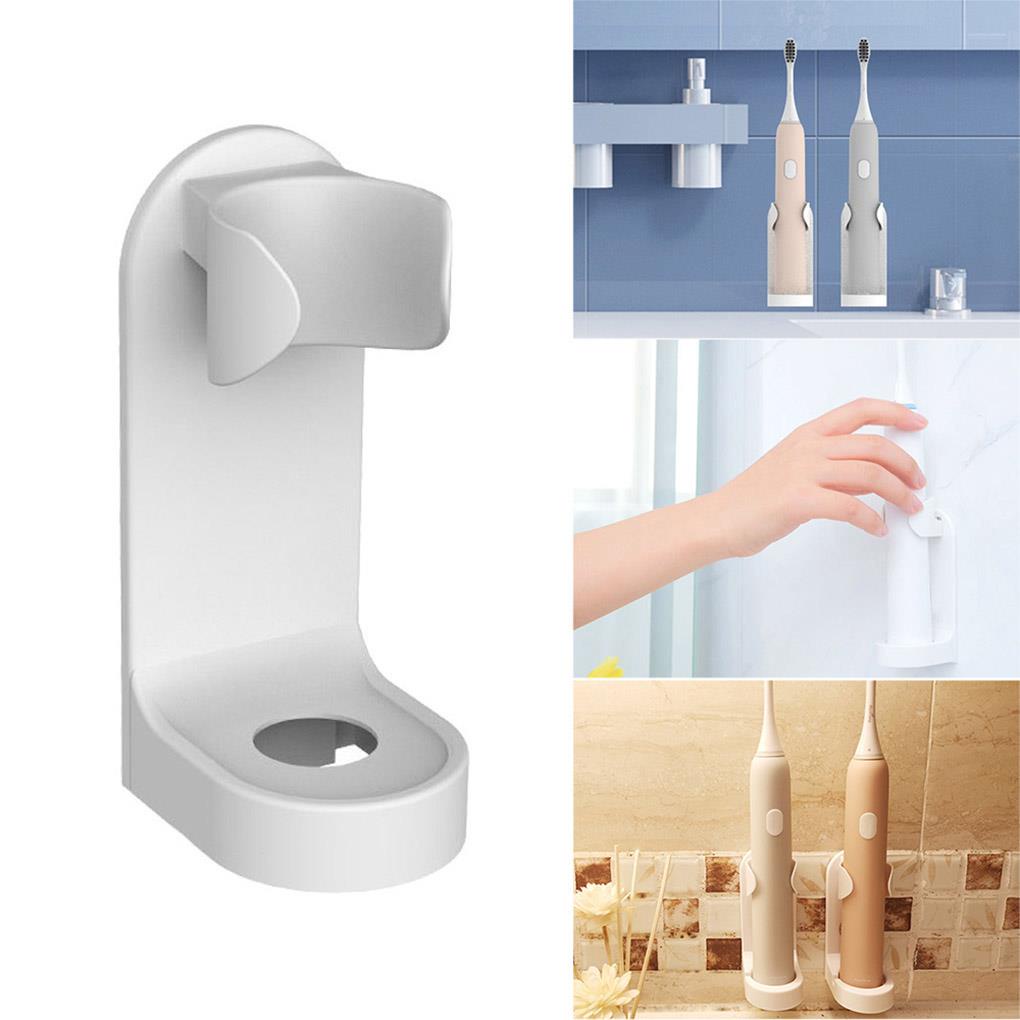 Giá Đỡ Bàn Chải Đánh Răng Điện Không Đục Lỗ Tiết Kiệm Không Gian Cho Nhà Tắm