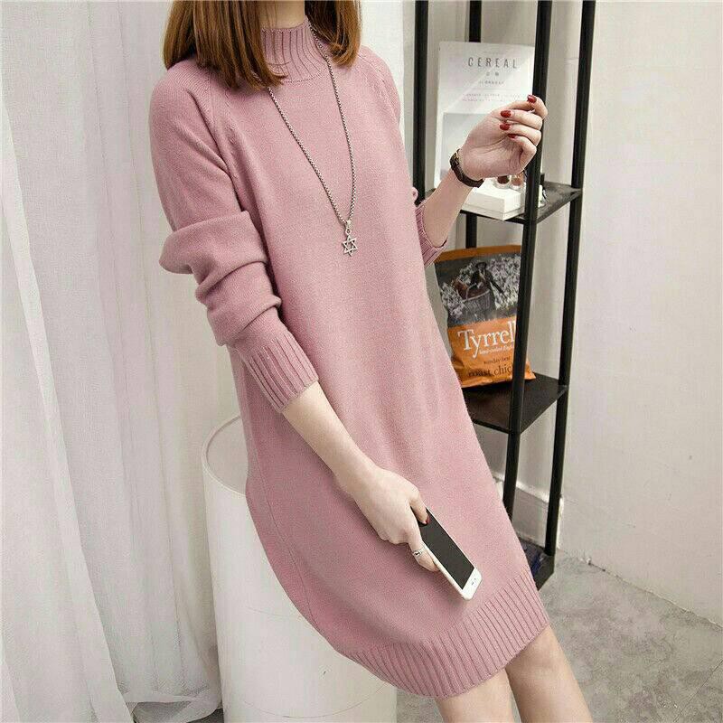 Váy Suông len Siêu Xinh Dáng Dài Thời Trang Siêu Hot SAVVY SHOP