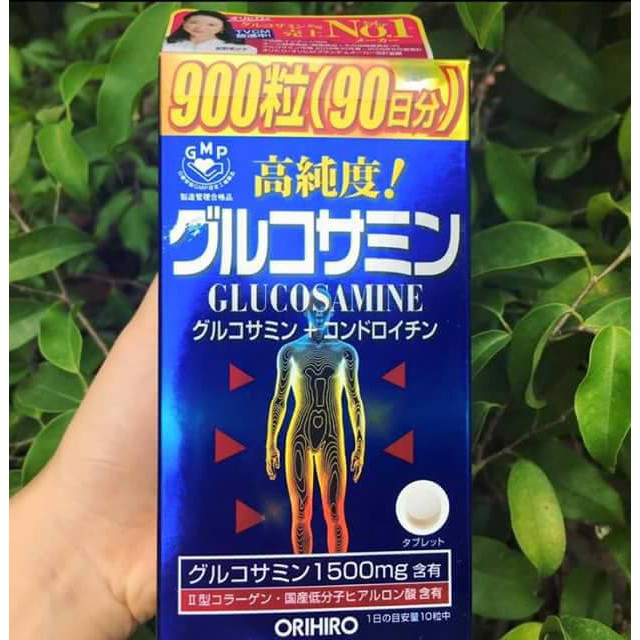 Viên uống Glucosamine orihiro 900v và 950v Nhật Bản - Glucosamin 900 viên