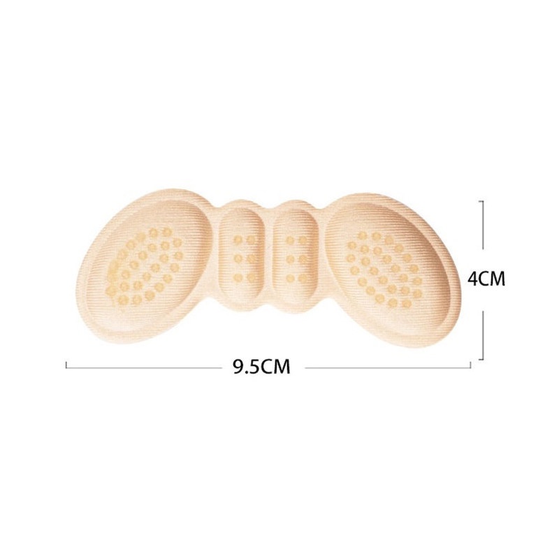 XIELUAIZTA Bộ 2 Miếng Đệm Xốp Tự Dính Chống Trượt Gắn Sau Giày Cao Gót 02208