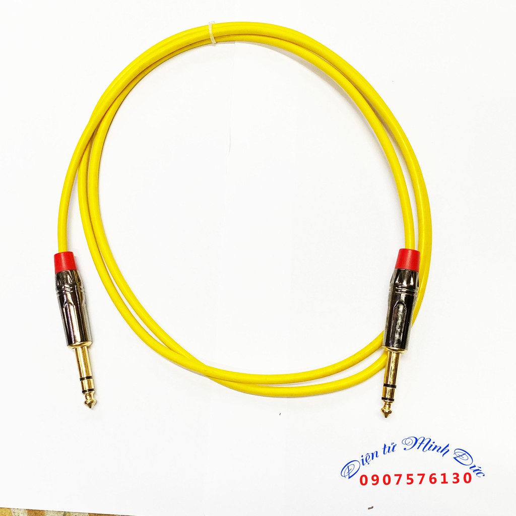 Audio Cable - Cable 6.5mm to 6.5 mm - Cáp âm thanh 6.5 ly sang 6.5ly Stereo 1.5m