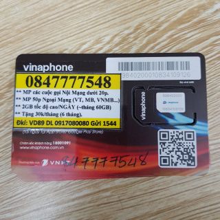 Sim số đẹp tứ quý Vinaphone