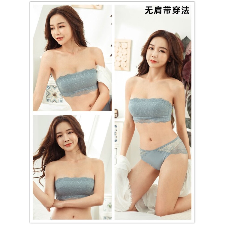 Áo ngực ren nhẹ không gọng nâng ngực chống hở gợi cảm cho nữ
