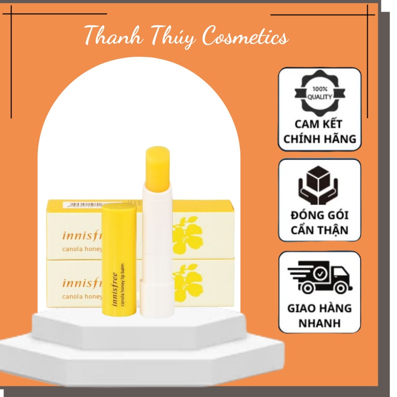 Son dưỡng môi innisfree Canola Honey Lip Balm 3.5g