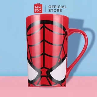 Cốc sứ Miniso in hình siêu anh hùng Marvel 550ml