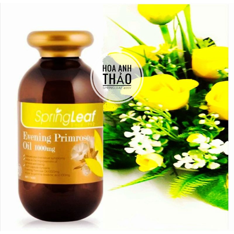 Hoa Anh Thảo SpringLeaf Evening Primrose Oil 1000mg/400 viên