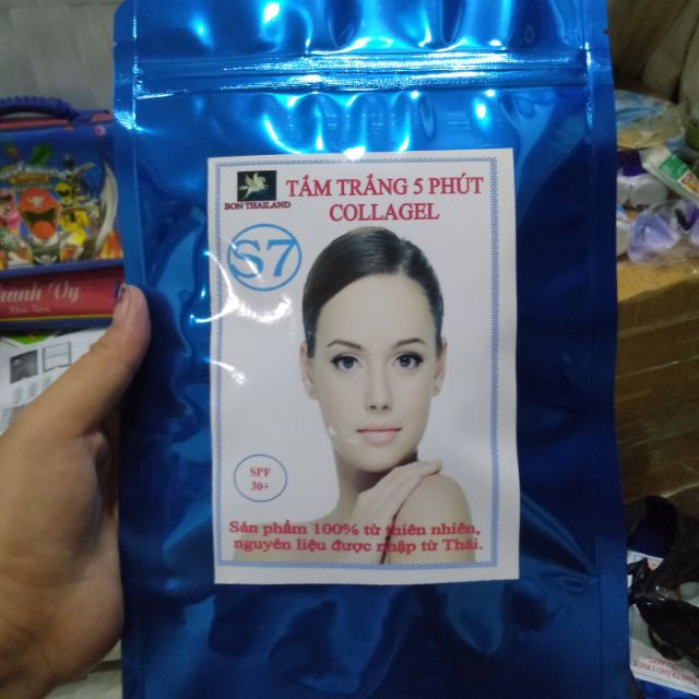 Tắm trắng da toàn thân 5phut  hàng bao len tông