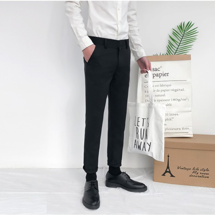 Quần Âu Nam Hàn Quốc Cao Cấp Chất Cực Đẹp- SP5 | BigBuy360 - bigbuy360.vn