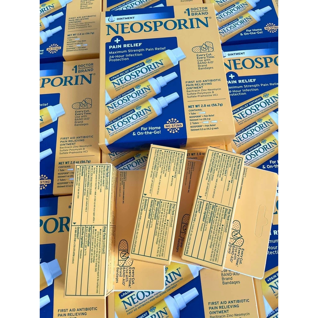 Kem Mỡ Hỗ Trợ Làm Lành Vết Thương - Neosporin Original Ointment