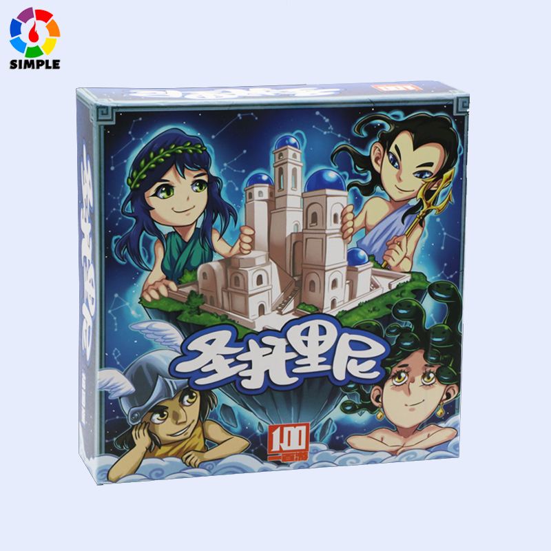 Bộ trò chơi board game Santorini cho nhóm 6 người chơi từ 8 tuổi trở lên