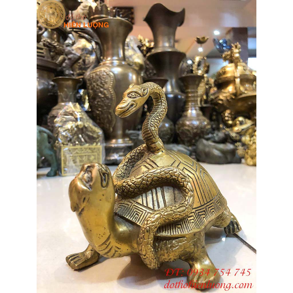 Huyền Vũ - Rùa Cõng Rắn Bằng Đồng