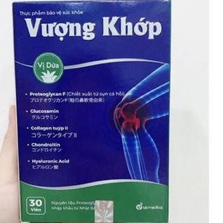 VƯỢNG KHỚP – Viên nhai hỗ trợ làm trơn ổ khớp, giúp giảm nguy cơ thoái hoá khớp (60 viên)