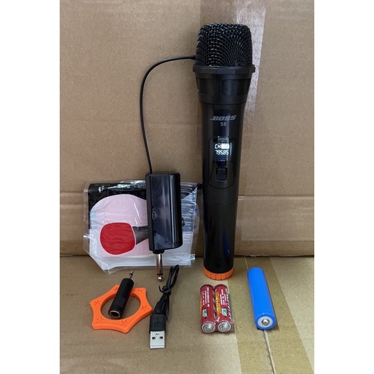 Micro không dây karaoke ( Boss 58 1 Mic )