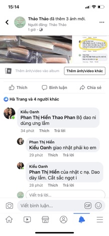 Bộ 4 món dao kéo nhật