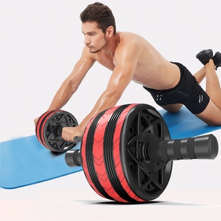 Con Lăn Tập Bụng Bánh Xe Tập Thể Dục Thiết Bị Tập Thể Dục Yên Lặng Con Lăn Tập Cơ Bụng Trở Lại Cơ Thể Huấn Luyện Viên Cố