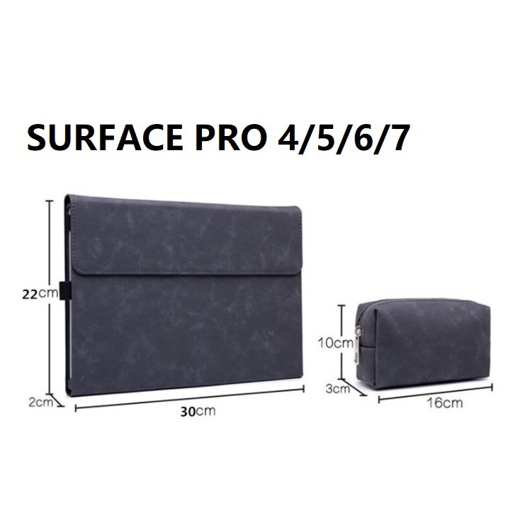 Bao da bảo vệ máy tính bảng 2020 cho Microsoft Surface Pro 4 5 6 7 8 Go Go2 Go 2 3 Pro X