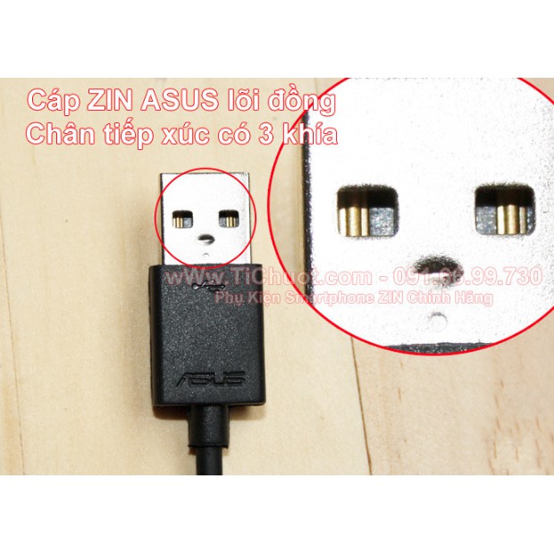 Cáp ASUS ZenFone (model cũ có logo ASUS) ZIN Chính Hãng