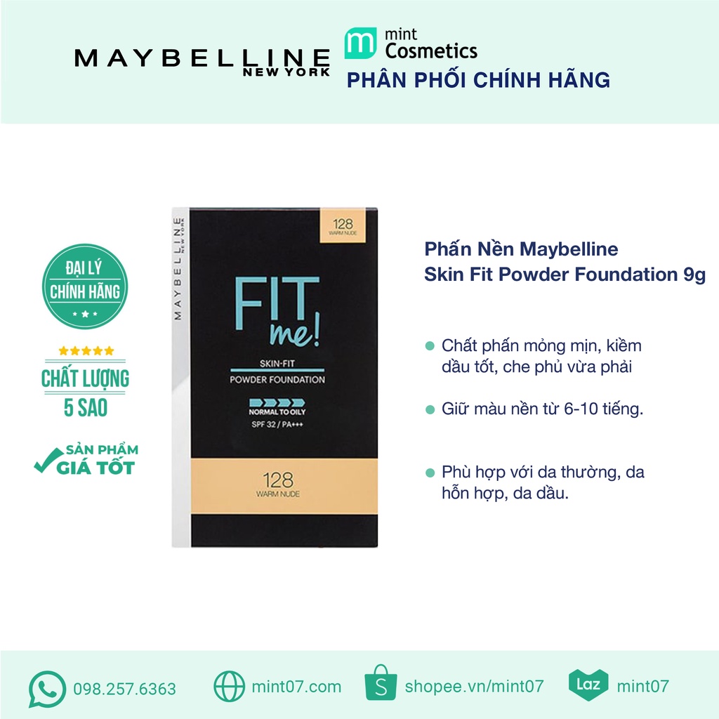 Phấn Nền Maybelline Skin Fit Powder Foudation