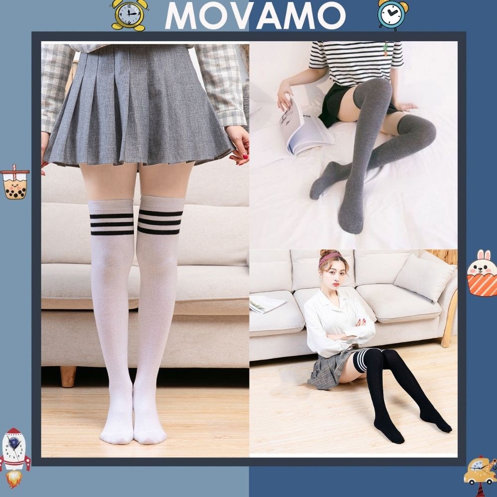 Tất đùi Hàn Quốc dài cổ cao TN09 thời trang
