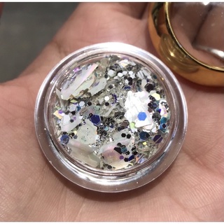Nhủ mix xà cừ trang trí móng