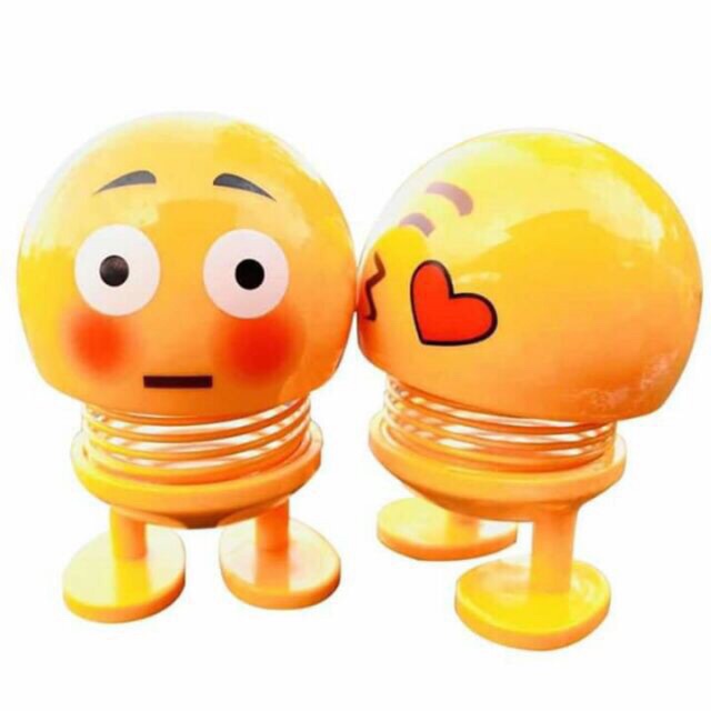 Đồ chơi con lắc lò xo Emoji siêu kute giao ngẫu nhiên