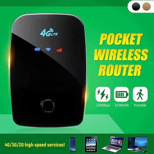 Bộ phát wifi di động HUAWEI POCKET WIFI đa mạng - Cục phát wifi từ sim 4g Mifi ROUTER HOTSPOT băng thông cực rộng