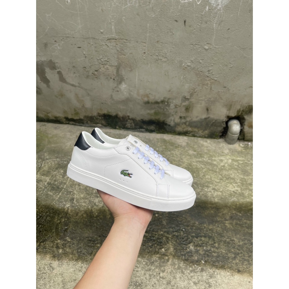 Giày Sneaker Nam Giày Thể Thao Nam Màu Trắng Kiểu Dáng Cơ Bản Dễ Dàng Phối Đồ Đi Học Đi Chơi đế khâu chắc chắn bền đẹp