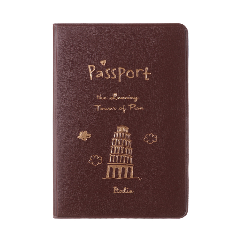 Ví Da Pu Đựng Hộ Chiếu Chống Nước Thời Trang