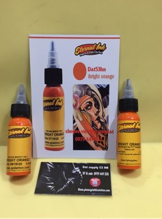 Mực xăm Eternal mầu Bright Orange
