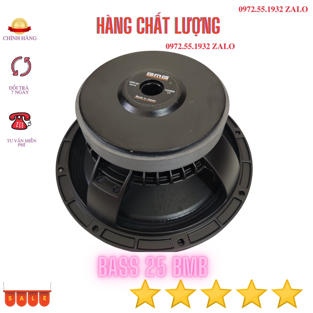 Loa bát 25 bmb từ 160 hàng nhập khẩu,loa bass 25,loa bass 2 tấc rưỡi giá 1 chiếc