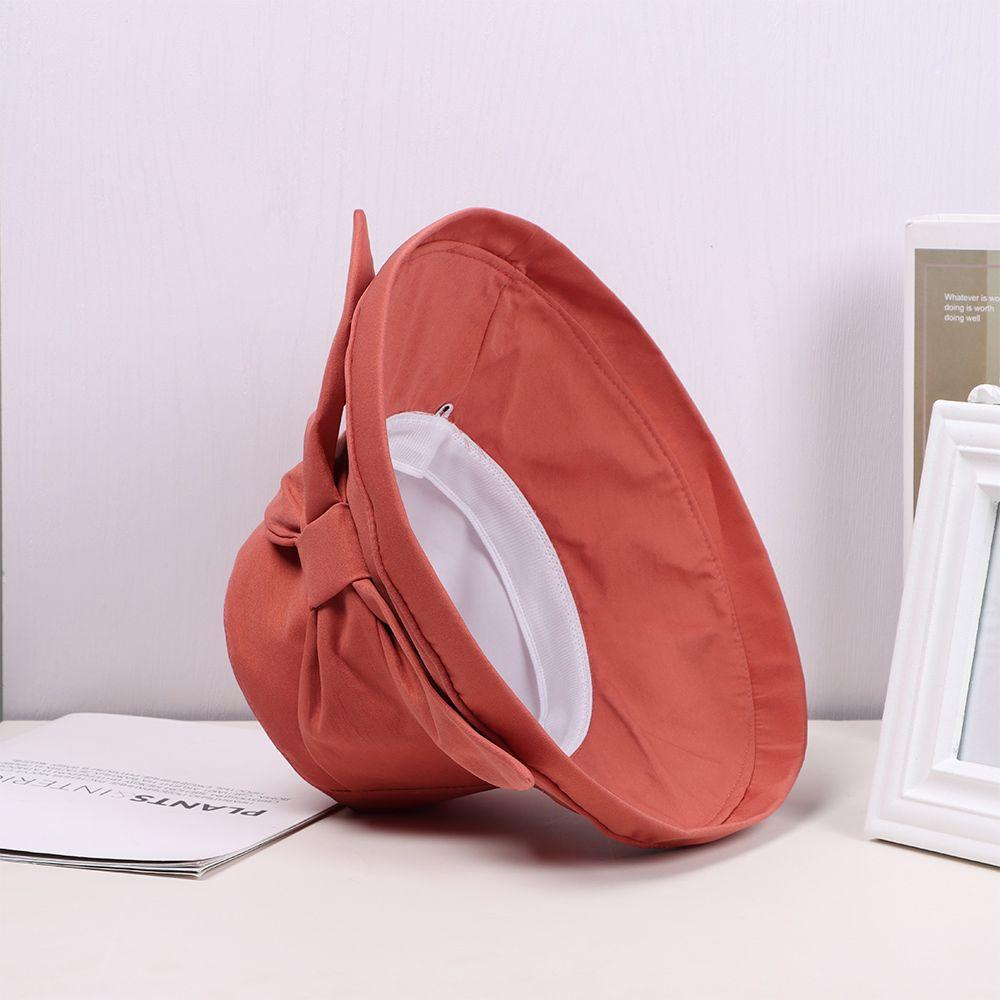 Nón Tai Bèo Rộng Vành Phối Nơ Xinh Xắn Thời Trang Cho Nữ