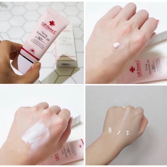 Kem chống nắng Cell fusion C toning sunscreen