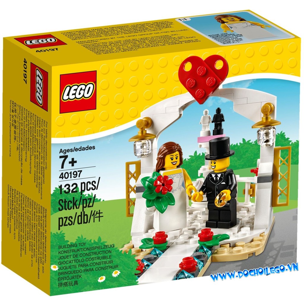 Đồ chơi lắp ráp Lego Ideas 40197 - Lễ Cưới 2018