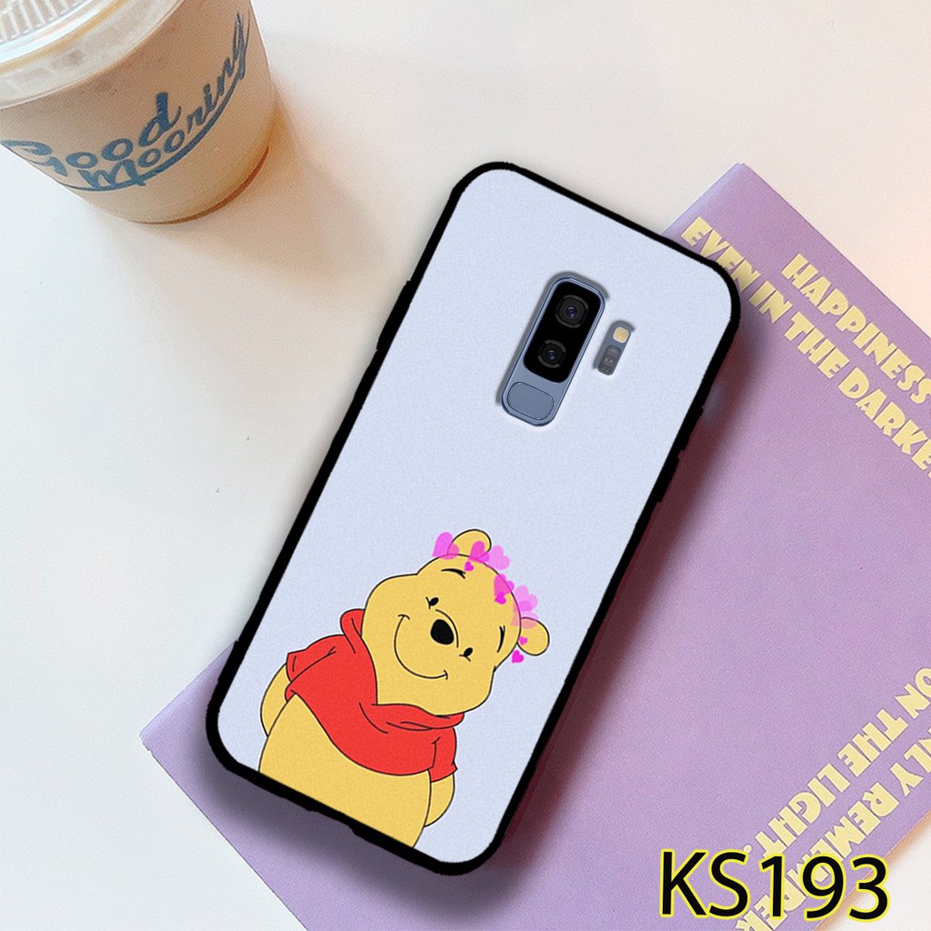 Ốp lưng Samsung S8/S8 Plus/S9/S9 Plus in hình Gấu Pooh  siêu đáng yêu, độc, lạ_KINGSTORE.HN_Ốp SS S8/S8P/S9/S9P
