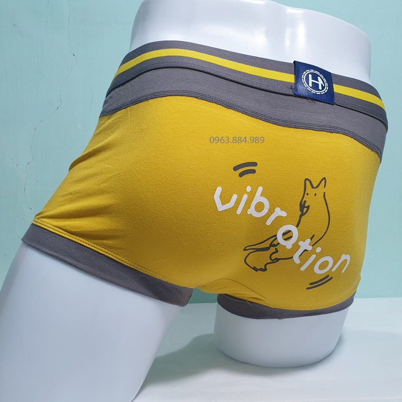 Quần lót nam dạng đùi HUA.03 nhiều màu chất cotton - Ảnh, video shop làm