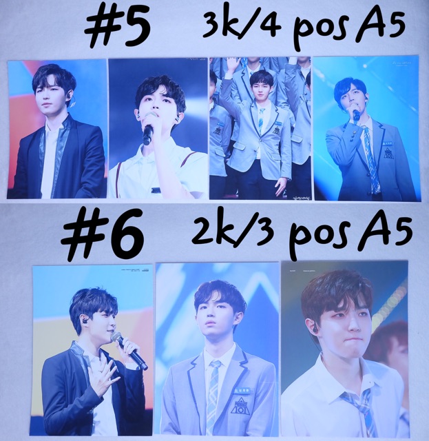 (Có sẵn) Sale poster A5 Minhyun / Jaehwan | BigBuy360 - bigbuy360.vn