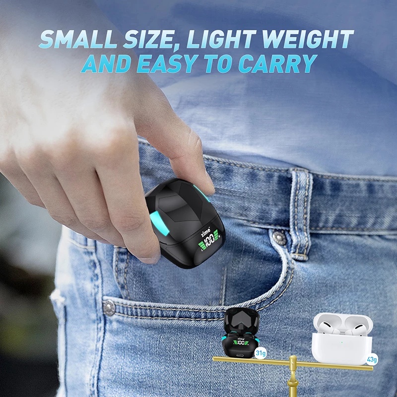 Tai Nghe Chơi Game TZUZL G7S Bluetooth 5.1 Chống Ồn Chất Lượng Cao