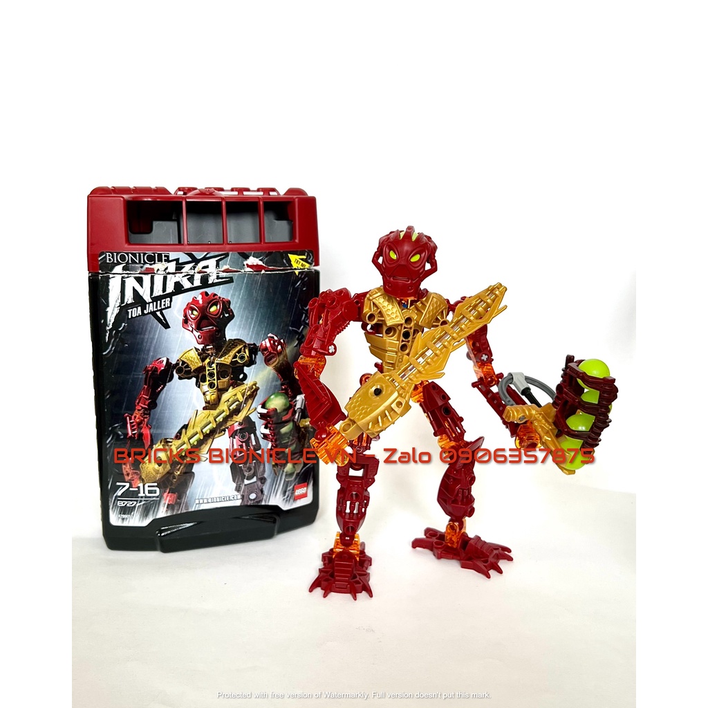 LEGO BIONICLE - ĐỒ CHƠI XẾP HÌNH LEGO BIONICLE - TOA INIKA JALLER 8727