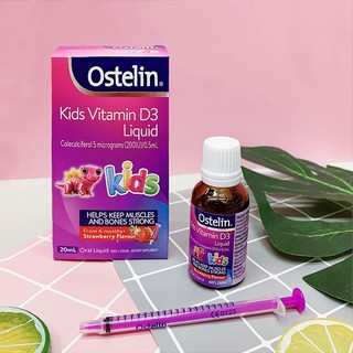 THỰC PHẨM BỔ SUNG OSTELIN KIDS VITAMIN D3 LIQUID 20ML