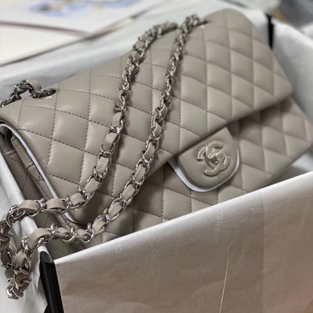 Túi Classic màu xám siêu cấp