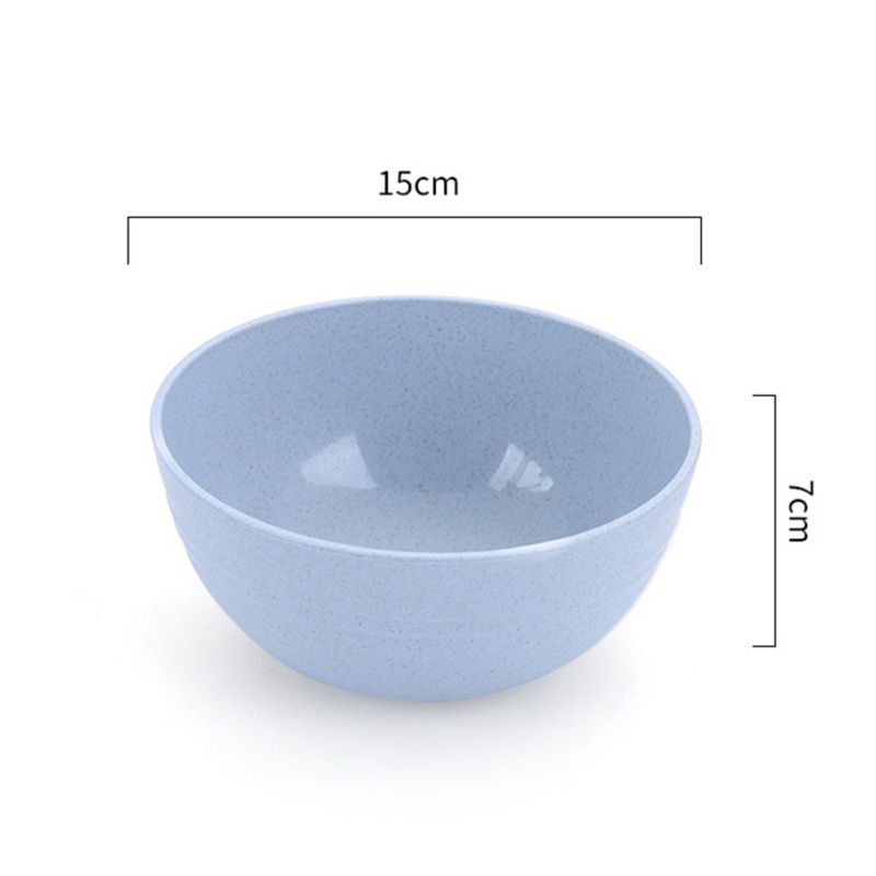Tô đựng thức ăn bằng lúa mạch chống nóng kích thước lớn 6 inch dành cho học sinh