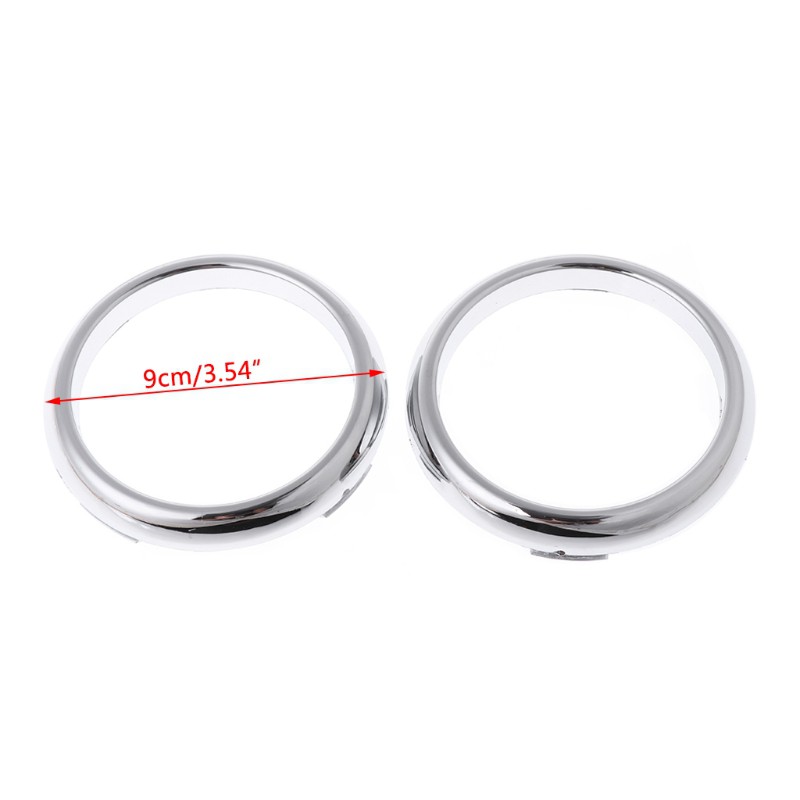 Set 2 Nắp Đậy Đèn Sương Mù Cho Xe Hơi