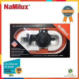 HỘP NGUYÊN BỘ VAN + DÂY + CỔ DÊ NAMILUX NA-345S-VN ĐIỀU ÁP NGẮT GAS TỰ ĐỘNG, BẢO ĐẢM ĐỘ KÍN CHỐNG RÒ RỈ HIỆU QUẢ