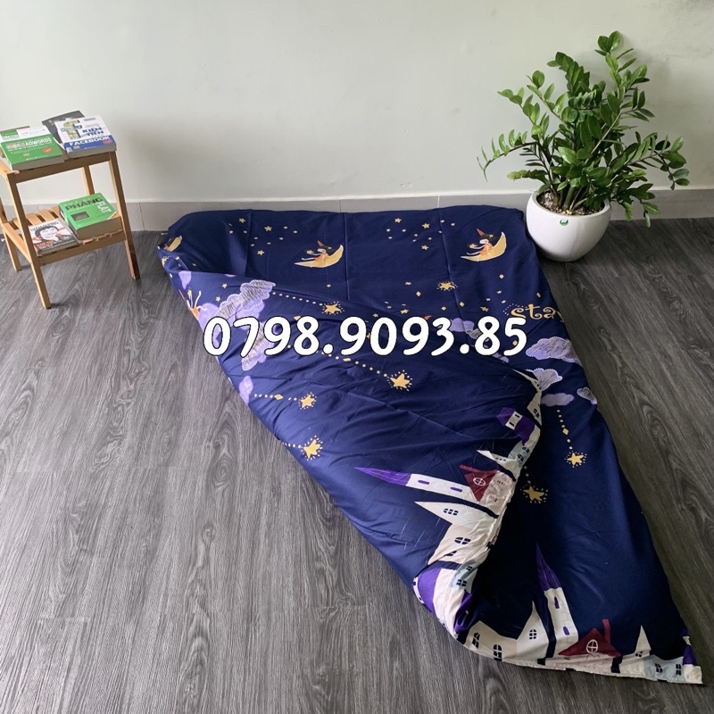 Drap Nệm, Bọc Bảo Vệ Đệm Bông Xuất Nhật Có Khoá Kéo 2 Mặt Kích Thước 1mx2m, 1m4x2m, 1m6x2m, 1m8x2m