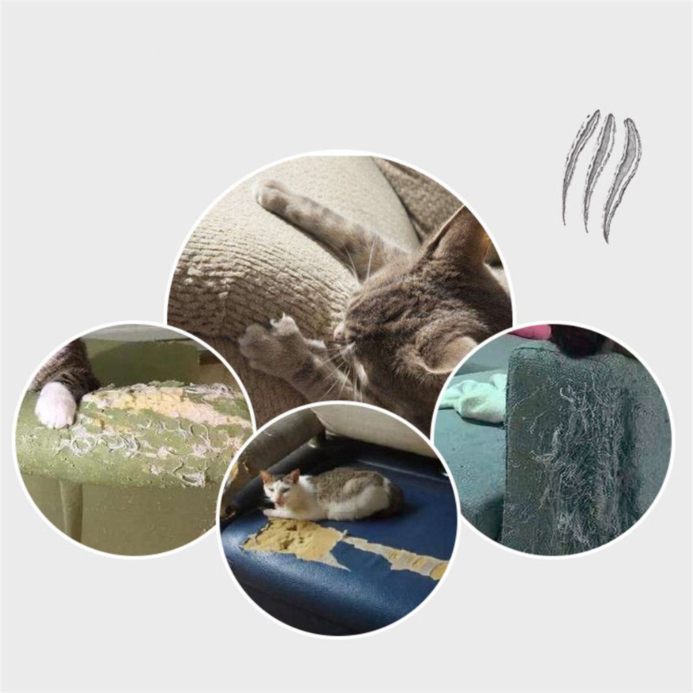 Daphne Bộ 2 Miếng Dán Bảo Vệ Chống Mèo Cào Cho Ghế Sofa