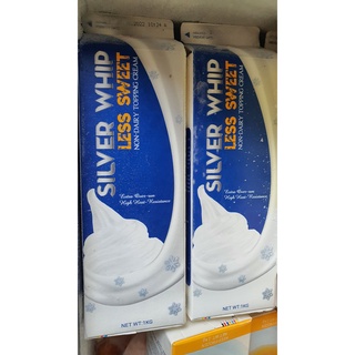 Kem kem silver whip giảm ngọt 1kg