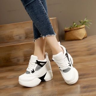 (Hàng order 15 ngày ) giày nữ thể thao đế độn 12 cm
