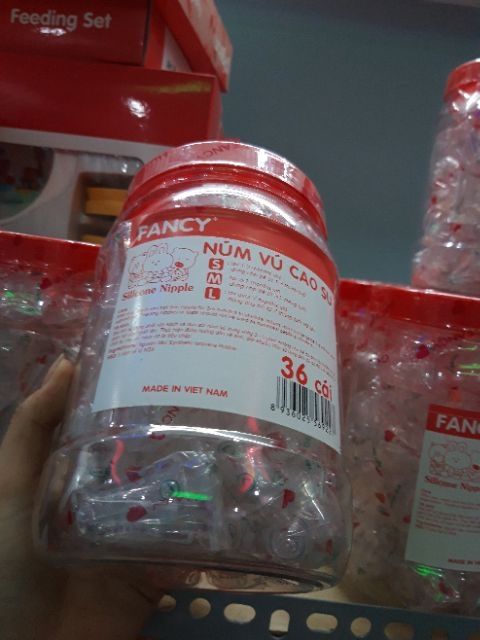 NÚM FANCY Sỉ 1 hủ 36 cái