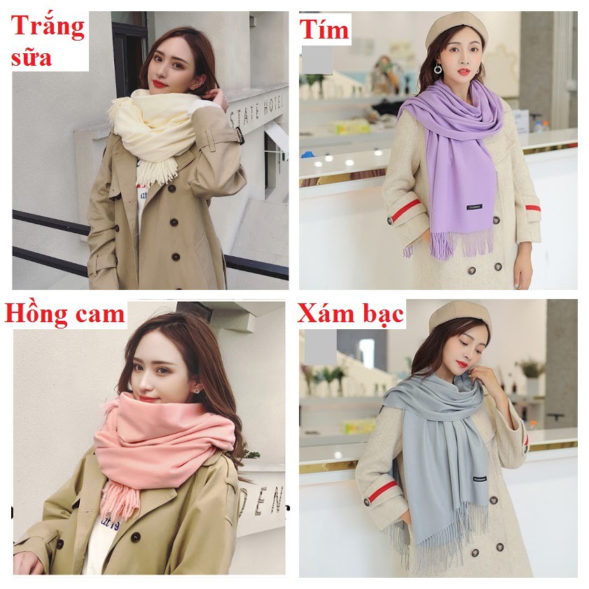 Khăn choàng cổ cashmere nam nữ, mềm mịn